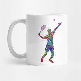 Tennis player man Mug